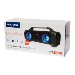 Głośnik Bluetooth BLOW BT830 czarny AUX USB SD BT TWS
